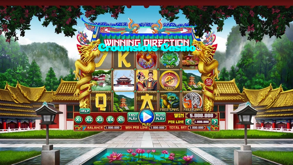 Crownslots Casino casino presented on mobile device in Pakistan with slots and live games
